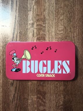 BUGLES Tin - Collectible 8"x 4.25" 1.16"